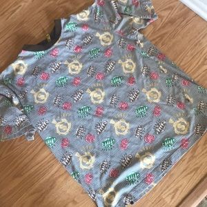 Fun shirt. Large. Heavier fabric.